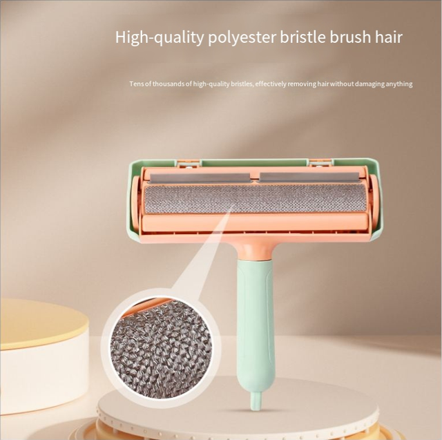 Environmentally Friendly Portable Pet Grooming Brush, Adhesive Brush, Washable Cat Hair Remover Brush Pet Hair Removal Broom
