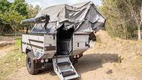 Camping-car compact pliable pour famille