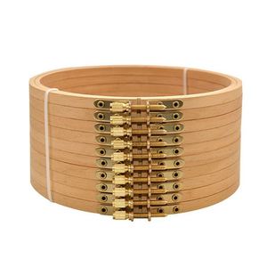 Cercles en bois en gros pour broderie au point de croix - Product Image 4