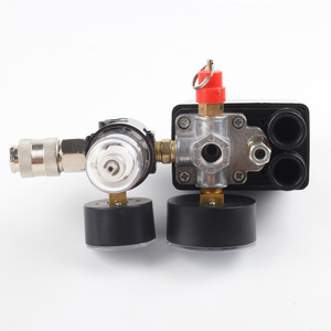 Vanne de régulation de pression pour compresseur d'air avec séparateur d'eau et d'huile et interrupteur automatique, assemblage européen - Product Image 3