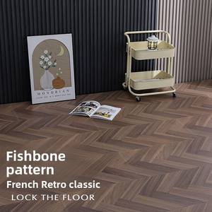 พื้นไม้ก้างปลาทำจากไม้คอมโพสิตคุณภาพสูงกันน้ำเป็นมิตรต่อสิ่งแวดล้อมห้องนั่งเล่นอุปกรณ์สำหรับใช้ในครัวเรือนกาแฟ - Product Image 3