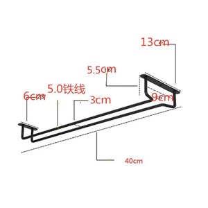 Support à verres à vin rouge inversé <span class=keywords><strong>en</strong></span> gros, support à verres à champagne de <span class=keywords><strong>cuisine</strong></span>, support à verres à pied suspendu - Product Image 6
