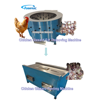 Éplucheuse automatique industrielle de gésiers de poulet 2000 pièces/h – Machine de nettoyage de gésiers haute efficacité pour abattoir de volailles
