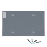 Contrôle sans fil WiFi + thermostat sans fil à distance C080-W 800 W 7*24 hrs Programmation hebdomadaire minuterie IR Panneau chauffant en cristal de carbone