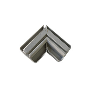 ขายึดมุมอะลูมิเนียม Huayi Parts รุ่น HYC01 สีเทา สำหรับเชื่อมต่อโครงประตูเฟอร์นิเจอร์ - Product Image 1