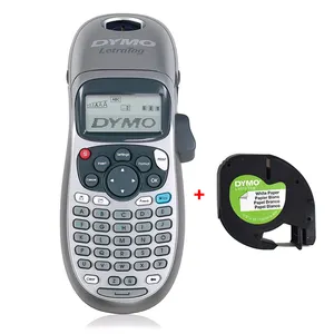 DYMO Lt-100h Label Maker With 1 Labeling Tapes | LetraTag 100H Handheld Label Maker Great For Home Office Organization