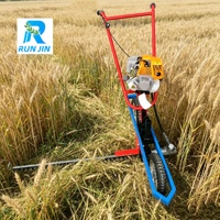 Tondeuse à gazon automatique à pneus en mousse pleine de 16 pouces pour la coupe de l'herbe, largeur de coupe réglable de 0 à 50 cm, tondeuse à pousser manuelle pour jardin