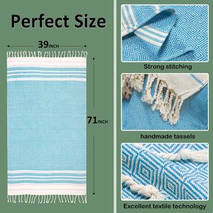 100% Cotton Turkish <strong>Towels</strong> Bulk Peshtemal Custom Beach <strong>Towel</strong> Organic Manufacturer Turkey Oversize Striped Large Size <strong>Pink</strong> - Product Image 3