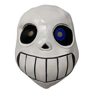 Masque sans tête en PVC, accessoire de Costume de Cosplay pour adultes, personnage de jeu Undertale unisexe - Product Image 2