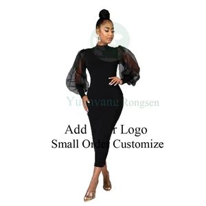 princess polly baby blue dress Butter Luxe Long Sleeve Turtleneck Mini Dress main image 0