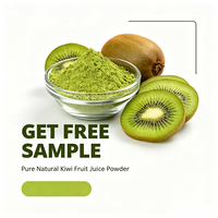 Poudre de jus de kiwi soluble dans l'eau, qualité alimentaire, poudre de kiwi naturelle, fournisseur en gros