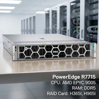 Supplier dan Grosir Server Rak 2U Dell PowerEdge R7715 R7725 AMD EPYC Berkinerja Tinggi untuk Dukungan Pasar Global, Mendukung ODM OEM