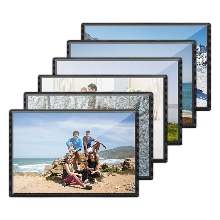 PVC Picture Frame For Poster Photo A4 Simple Wall Mount Table Home Decor Art Frames Kids Artwork
