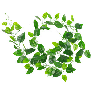 YOPIN-6003 Plantas Artificiales Colgantes, Hojas de Uva de Látex, Hojas de Pothos, Hojas de Hiedra de Boston para Decoración de Patio - Product Image 5