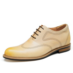 Botas de punta puntiaguda de cuero genuino negro con banda elástica, sin cordones, para oficina y carrera profesional, suela de goma, envío directo - Product Image 1