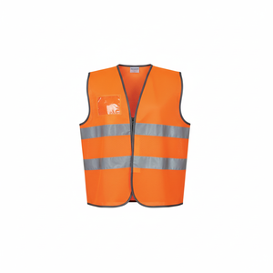 Con Porta Gilet de sécurité réfléchissant avec badges - Product Image 1