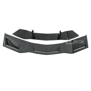 Alerón trasero de fibra de carbono seca CMST Aventador con tapa base para Lamborghini Aventador LP700 LP740 LP750 2011-2021 - Product Image 5