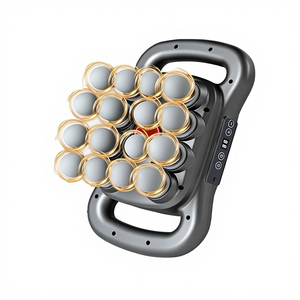 Pistolet de <span class=keywords><strong>massage</strong></span> fascia 16 têtes transfrontalier avec batterie intégrée, fonction musicale, relaxation musculaire profonde pour le dos et la taille, Chine sur site - Product Image 1