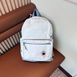 Sac à dos d'étudiant à motif de lettre étanche de grande capacité avec matériau en nylon pour les étudiants du collège et du collège - Product Image 2
