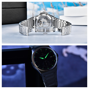 <span class=keywords><strong>Montre</strong></span> automatique pour homme PAGANI DESIGN PD-YS029, nouvelle <span class=keywords><strong>montre</strong></span> mécanique en acier inoxydable pour homme - Product Image 5