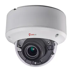 Anpviz 5MP Dome IP Camera 4X Motorized Focus Human Vehicle Detection built in SD Card Slot One way Audio Outdoor Night Vision