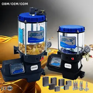 Sistema de lubricación Central de Grasa automática Bomba de lubricación progresiva Bomba de grasa eléctrica automática para cargadora de excavadora