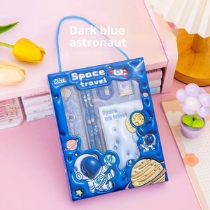 Ensemble de papeterie scolaire 6 pièces Kawaii à succès, motif dessin animé, idéal pour la rentrée des classes, cadeau parfait pour les étudiants - Product Image 4