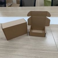 Emballage écologique en papier kraft, emballage pour vêtements, boîte en papier pour t-shirt, boîte en papier pour sous-vêtements, boîte en papier pliable