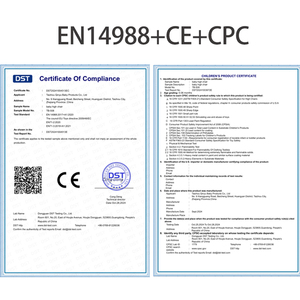 <span class=keywords><strong>Seggiolone</strong></span> per Neonati 2026 con Schienale Regolabile e Vassoio Rimovibile, Approvato EN14988 per Bambini - Product Image 4