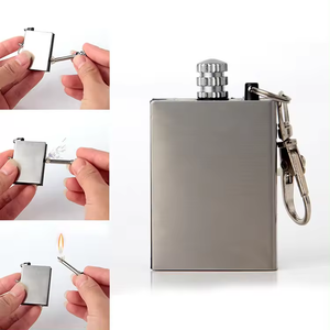 Strumento <span class=keywords><strong>di</strong></span> sopravvivenza per esterni durevole per avviatore a fuoco a pietra focaia portachiavi con fiammifero portatile migliaia <span class=keywords><strong>di</strong></span> volte con portachiavi - Product Image 2