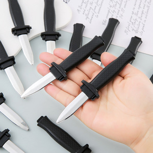 Mini couteau rétractable Autonomie en plastique, jouet de farce pour jeunes, accessoire de blague - Product Image 3