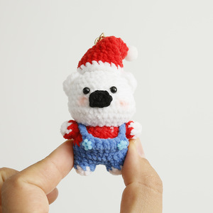 <span class=keywords><strong>Orso</strong></span> di Natale fatto a maglia ciondolo alla moda piccolo <span class=keywords><strong>orso</strong></span> ornamento per decorazioni per le vacanze nuovo arrivo all'ingrosso della fabbrica - Product Image 4