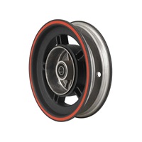 Hub Roda Depan Mi 5 Max untuk Penggantian Velg Skuter Listrik 5 Max Tanpa Rem Tromol, Part Aluminium Alloy
