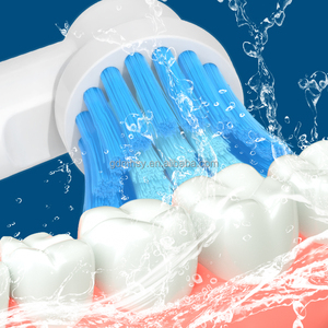 Cabezales de <span class=keywords><strong>Cepillo</strong></span> de Dientes Eléctrico EB17S de Alta Calidad, Suaves y Limpios, con Logotipo Personalizado, Cabezales Redondos para Adultos - Product Image 4