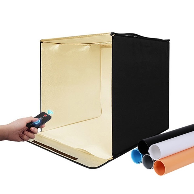 60cm Photo Studio Light Box Photoshot Box Background Photography Softbox Shooting Tent With Good Service