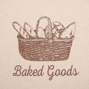 Sac à cordon personnalisé imprimé, réutilisable, pour le stockage de produits de boulangerie, pochette en toile écologique à cordon pour l'emballage alimentaire - Product Image 5