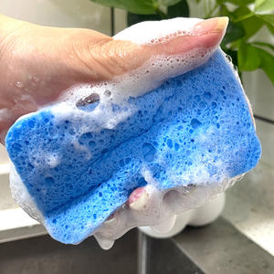 Spugna <span class=keywords><strong>per</strong></span> Pulizia in Polpa di Legno e Cotone, Spugne <span class=keywords><strong>per</strong></span> Pulizia Cucina Non Abrasive, Spugna <span class=keywords><strong>per</strong></span> Lavaggio <span class=keywords><strong>Piatti</strong></span> <span class=keywords><strong>per</strong></span> Casa - Product Image 5