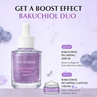 Sérum pour le visage au rétinol en marque privée, éliminateur instantané des rides, lifting, resserrement, sérum repulpant au bakuchiol