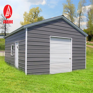 Trực Tiếp Mua Trung Quốc Prefab Ánh Sáng Khung Thép Ô Tô Xe Nhà Để Xe Xây Dựng Di Động Nhà Để Xe - Product Image 4