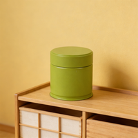 Boîtes en fer blanc personnalisées de haute qualité pour matcha, emballage alimentaire pour la conservation de la poudre de matcha et du thé frais
