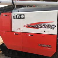 Nouvelle moissonneuse de manioc de grain Kubota 1008Q de longue durée pour le colza de riz pour les fermes avec la boîte de vitesses de moteur fiable