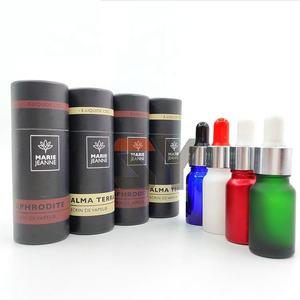 Cilindro ecológico impreso de lujo personalizado para aceites esenciales de 10ml aceites corporales bálsamos aromaterapia cosméticos tubo de papel - Product Image 1