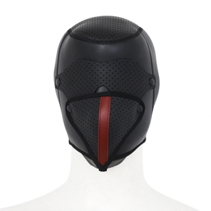 Maschera Nera in Neoprene Impermeabile SM per Adulti, Benda per Occhi, Maschera Bondage Integrale Rimovibile, Giocattolo Sessuale per Donne e Uomini - Product Image 6
