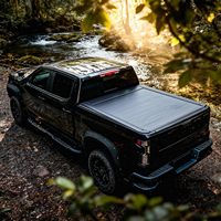 Couverture de benne électrique intelligente pour F-150 Platinum, télécommande, volet roulant rétractable en aluminium, anti-pincement, compatible Android et iOS
