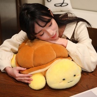 Peluche Tortue Créative Réaliste, Coussin Réconfortant en Coton PP, Adorable Oreiller à Câliner pour Adolescents et Adultes, Apaisant