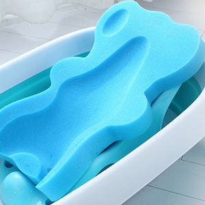 Tappetino antiscivolo per bagnetto per bambini antiaderente ad alta elasticità, cuscino per seggiolino da bagno, <span class=keywords><strong>spugna</strong></span> di sicurezza in schiuma per il bagno del corpo - Product Image 1