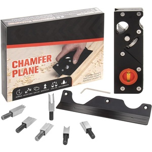 Pialla Manuale in <span class=keywords><strong>Legno</strong></span> <span class=keywords><strong>per</strong></span> Rifilatura Rapida e Smussatura dei Bordi, Utensile <span class=keywords><strong>per</strong></span> Falegnameria - Product Image 1