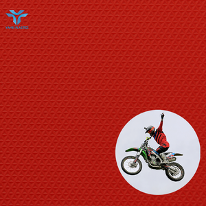 Matériau en tissu vinyle antidérapant en cuir PVC pour sièges de motoneige, moto, motocross, VTT, moto tout-terrain, moto MX - Product Image 1
