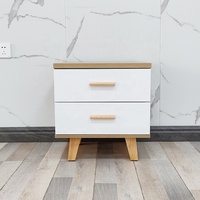 Meja Samping Tempat Tidur Meja untuk Kamar Tidur Nakas Perabotan Rumah Tangga Modern
