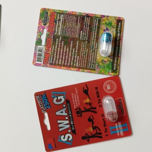 Botol Kemasan Kapsul Tunggal Rhino 69 untuk Peningkatan Pria dengan Efek 3D Kartu Blister - Product Image 5